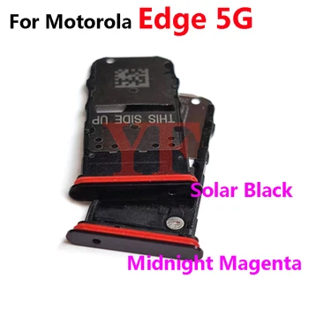 Для Motorola Moto Edge 5G 20 30 S Pro Lite One Fusion Plus Edge X30 Лоток Для SIM-Карт Слот Держатель Гнездо Адаптера Запасные Части