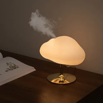 Увлажнитель воздуха, настольная лампа с цветным ночником, диффузор эфирных масел, очищенный воздух для украшения дома, декора гостиной