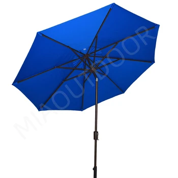 Оптовый индивидуальный открытый навес для сада, современный зонт для патио, наклон зонтика