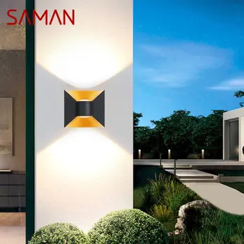 Роскошный настенный светильник SAMAN Modern Light IP65 Водонепроницаемый Подходит для помещений и двора